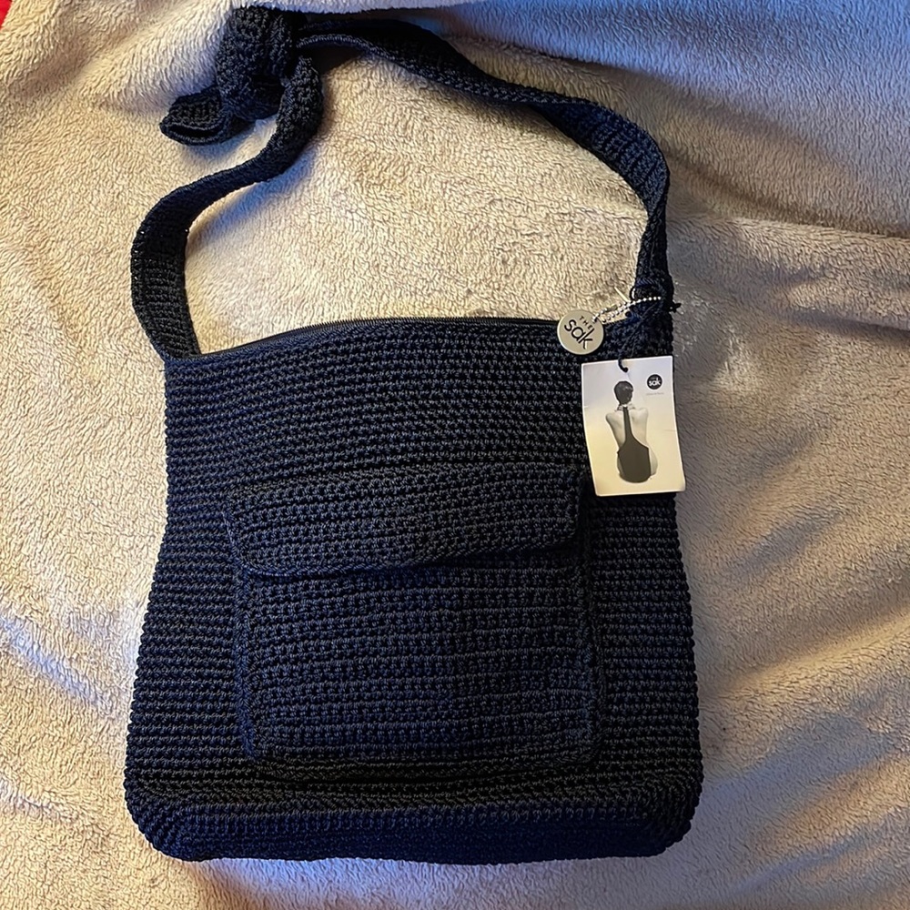 NWT The Sak navy crossbody bag